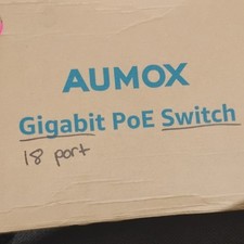 AUMOX SG518P Brand New 18-Port  Gigabit Switch W/16 Port PoE picture