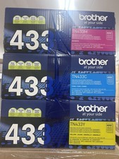 Brother TN433 High-Yield Toner Set Cyan, Magenta, Yellow 3Pack, New Taped picture