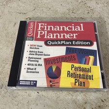 Quicken Financial Planner Win 95, Win 3.1 QuickPlan Edition ML307 picture