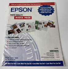 Sealed Epson Photo Quality Media Pack Promo Advertising for Epson Supplies picture