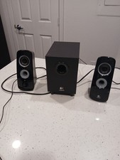Logitech Z323 2.1 Speaker System Subwoofer 2 Satellites Model S-00075A 60 Watt picture