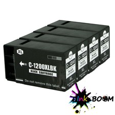 4BK Ink Cartridge for PGI1200XL PGI-1200XL MAXIFY MB2020 MB2120 MB2320 MB2720 picture