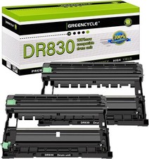 2 Pack DR-830 DR830 Drum Unit for Brother HL-L2405W HL-L2460DW HL-L2480DW TN-830 picture