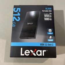 Lexar - 512GB SL300 Portable SSD, Up to 1050MB/s Read, Drop-resistant, Storag... picture
