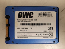 OWC Mercury ELECTRA 3G SSD 2tb laptop ssd used tested OW18091910044FAC picture