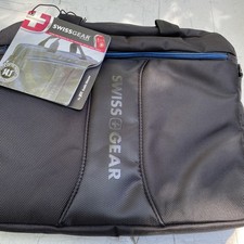SWISS GEAR The Jett Black  Laptop Tablet Messenger Bag Slim Case 11