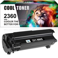 1 Pack Toner Cartridge for Dell B2360d B2360dn B3460dn B3465dn B3465dnf Black picture