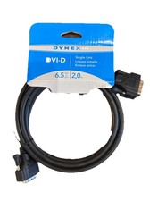 Dynex DX-DVI2M Gold DVI Video Cable DVI to DVI  (6.5ft) for LCD HD TV or Monitor picture