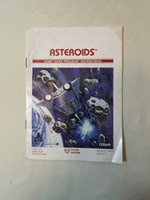 Vintage ATARI 1979 Asteroids game manual picture