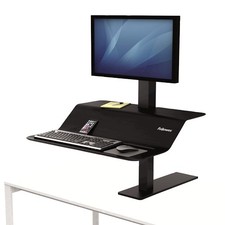 Fellowes-New-8080101 _ FELLOWES LOTUS VE SIT-STAND WORKSTATION - SINGL picture