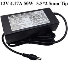 Genuine CWT 12V 4.17A 50W Power Adapter Charger 5.5*2.5mm Tip for Zebra Printer picture