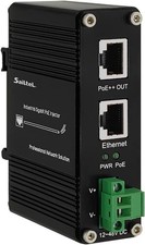 95W Gigabit PoE Network Switches Black 95W Industrial Gigabit PoE++ Injector IEE picture