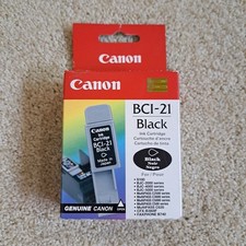 Canon BCI-21 Black Printer Ink Cartridge for S100 BJC-2000, 4000, 5000,MultiPASS picture