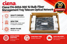 Ciena 174-0094-900 1U Bulk Fiber Management Tray Telecom Optical Network picture