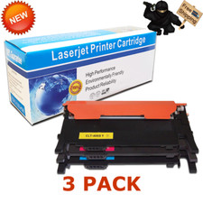 3PK CLT-Y406S Y/M/C Toner for Samsung CLP-365W CLX-3305W CLX-3305FW C410W C460FW picture