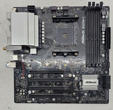 (AS-IS) ASRock B550M-C Socket AM4 AMD DDR4 M-ATX Motherboard (FL) picture
