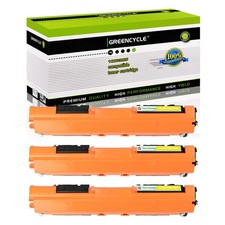 3PK CE312A 126A YL Toner Cartridge Fits For HP CL LaserJet 100 MFP M175nw M175A picture
