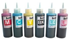 Refill ink for Epson 98 99 Artisan 700 710 800 810 6x100ml refill bottles picture