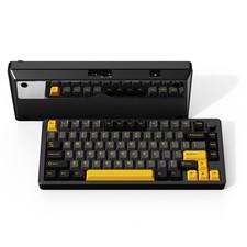 ATTACK SHARK X86 CNC Aluminum Tri-Mode RGB Hot Swap Gasket Mechanical Keyboard picture
