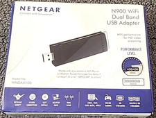 Netgear N900 WiFi Dual Band USB Network Adapter, Model WNDA4100 picture