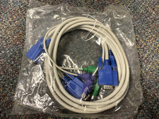 Copartner Computer KVM PS/2 Cable E119932 30V AWM 20276 Lot Of 2 - NEW picture