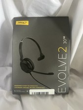 Jabra Evolve2 30 SE Wired Noise-Cancelling MS Mono Headset - NEW SEALED picture