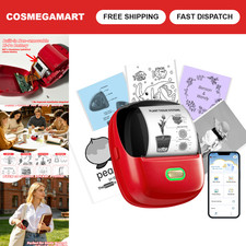 Mini Portable Sticker Printer, 300DPI Ultra-Clear Label Maker, DIY Stickers picture