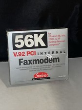56k V.92 PCI INTERNAL FAX MODEM / Sterling communications/ Model S20 / NOS picture
