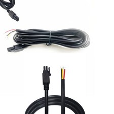 4Pin Boot Molex Shielded GPIO Power DC Cable 24AWG Barrel Tips Modem Part picture
