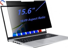 15.6-inch magnetic privacy screen for laptops with a 16:9 detachable anti-glare picture