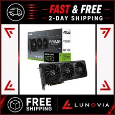 ASUS Prime NVIDIA GeForce RTX 5070 OC Edition 12GB GDDR7 SFF-Ready Graphics Card picture