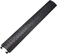 Small 1 Piece - Floor Cord Cover Cord Protector Drop Over Drop Trak Cable Ramp f picture