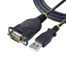 StarTech.com 3ft (1m) USB to Serial Cable, DB9 Male RS232 to USB Converter, P... picture