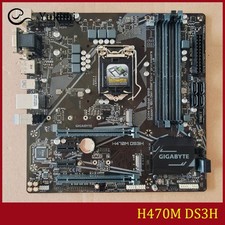 FOR GIGABYTE H470M DS3H DDR4*4 LGA1200 128GB HDMI DVI-D VGA Ｍotherboard Test OK picture