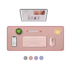 Logitech Studio Series Desk Mat 118x275 Dark Rose Spill Resistant Anti Slip M... picture