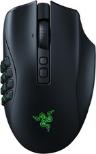 Razer Naga V2 Pro Wireless MMO Gaming Mouse 19+1 Programmable Buttons - Black™ picture