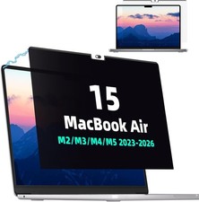 Removable Magnetic Privacy Screen for 15 Inch MacBook Air (2023-2026) Anti-Glare picture