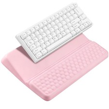 Keyboard Stand with Wrist Rest，Ergonomic Keyboard Riser Holder Lifter Tray picture