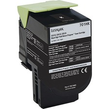 Lexmark Unison 701HK Toner Cartridge - LEX70C1HK0 - 734646436878 picture