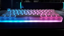 DROP CARINA 60% MECHANICAL KEYBOARD - HYPERX KEYCAPS - GATERON CLEAR SWITCHES picture