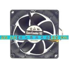 SANYO MODEL 9AH0912M4D09 DC12V 0.08A 3-Wire Cooling Fan picture