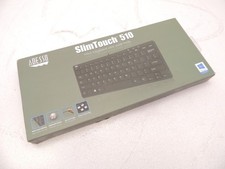 New ADESSO SlimTouch 510 Mini Compact Wired USB Keyboard with USB Hubs AKB-510HB picture