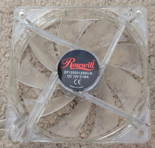 Rosewill 120mm Clear Case Fan with RED LEDS - DF1202512SELN picture