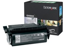 Original Lexmark 12A5845 Black Toner. New Sealed Box, We Ship Fast picture