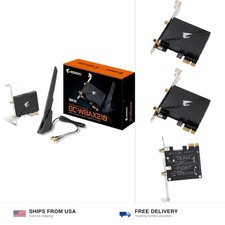 GIGABYTE WiFi 6E GC-WBAX210 (2x2 802.11ax/ Tri-Band WiFi/Bluetooth 5.2/ PCIe ... picture