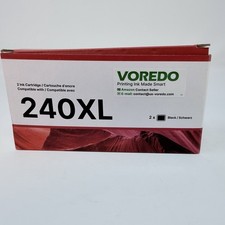PG-240XL 240XL Compatible Black Inkjet Ink Cartridge 2 Pack for Canon picture