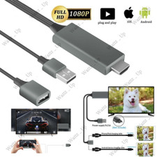 1080P HDMI Mirroring AV Cable for iPhone iPad Android Phone to TV HDTV Adapter picture