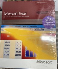 Microsoft EXCEL 3.0 for Mac Software & Manual picture