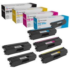 LD TN-315 Toner Cartridge 5 Set for Brother MFC-9460cdn MFC-9560cdw HL-4570cdwt picture