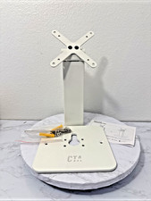 CTA Digital ADD-RSDMW Rotating Tablet Kiosk VESA Desk Mount Stand White 11 lb picture